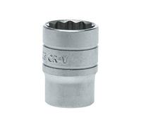 Teng - M120522 régulière Bi-Hex Drive 1/2in socket 22mm - TENM120522