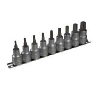 Teng M1213TX Prise Clip Rail Lot De 9 Interne Torx 1.3cm Drive TENM1213TX