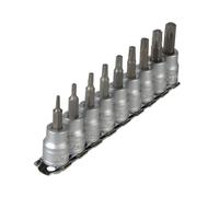 Teng M3813TX Prise Clip Rail Lot De 9 Externe Torx 1cm Drive TENM3813TX