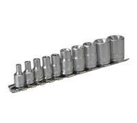 Teng M3814 Clip De Douille Rail TX-E Ensemble De 10 3/8in & 1/4in Drive TENM3814