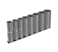 Teng Rail De Clip De Douille M1207 1/2 Pouce, 8 Pièce TENM1207