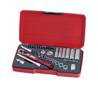 Teng Tools Lot de douilles T1436, 6,3 mm, 36 pièces