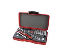 Teng Tools Lot de douilles T1436, 6,3 mm, 36 pièces
