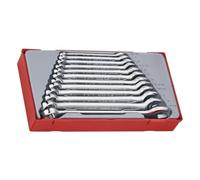 Teng Tools Jeu de 12 clés mixtes métriques TT1236