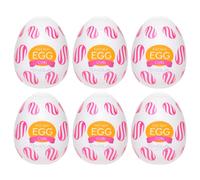 TENGA Egg Curl - masturbateur œuf (6 pièces)