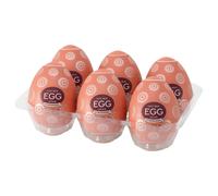 TENGA Egg Gear Stronger - masturbateur œuf texturé - lot de 6