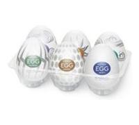 Tenga Egg: la boîte de 6 - Sensation Intense BLANC G