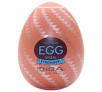 TENGA Egg Spiral Stronger - masturbateur œuf texturé - 1 pièce