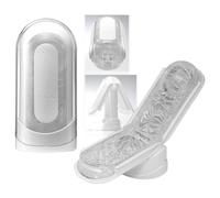 TENGA Flip Zero - masturbateur homme - texture stimulante - blanc