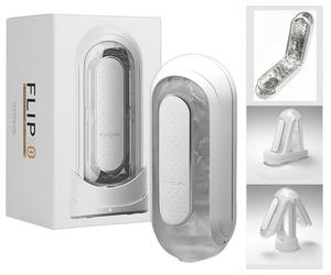 TENGA Flip Zero - masturbateur vibrant homme - blanc