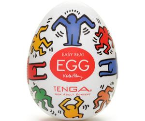Tenga Keith Haring Egg Dance masturbateur à usage unique 6,5 cm