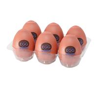 TENGA - œuf masturbateur homme - stimulation intense - lot de 6