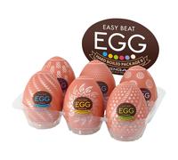 TENGA - œuf masturbateur pack de 6 - sensation forte