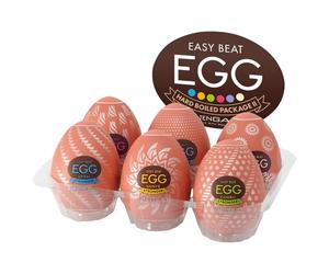 TENGA - œuf masturbateur pack de 6 - sensation forte