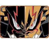 Tengen Toppa Gurren Lagann Kittan Bachika Poster Décoration murale rétro en métal 20,3 x 30,5 cm