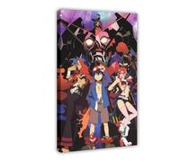 Tengen Toppa Gurren Lagann Poster sur toile pour décoration murale de salon, chambre à coucher 30 x 45 cm