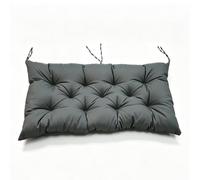 Tenger Home Coussin de Banc pour intérieur et extérieur, Coussin pour balancelle déperlant, Coussin de siège pour Banc de Jardin balançoires hollywoodien (Anthracite, 100 * 50 * 8 cm)
