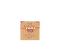 tenghong2021 XOXO Joli bracelet fait main pour la Saint-Valentin pour femme Couple Love Heart Accessoire cadeau tissé, 0.1, Acrylique, Pas de gemme