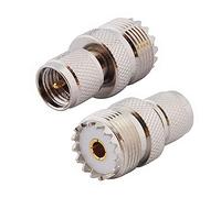 TengKo Mini UHF Mâle à UHF Femelle SO239 PL259 Connecteur UHF à Mini UHF Adaptateur Coaxial RF