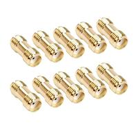 TengKo SMA Femelle à SMA Femelle Connecteur RF Coaxial Adaptateur Or Placage Adaptateur pour Wi-FI Antenne Répéteurs Radio Signal Extension Câble (10 Pack)