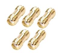 TengKo SMA Femelle à SMA Femelle Connecteur RF Coaxial Adaptateur Or Placage Adaptateur pour Wi-FI Antenne Répéteurs Radio Signal Extension Câble (5 Pack)