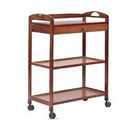 Tengtengshangpu Desserte À Roulettes En Bois Mince, Desserte de Cuisine 59 X 33 X 81 Cm, Meuble D'Appoint Polyvalent Pour Le Salon, Solution de Rangement Multifonctionnelle Etu Encombrante./B/59*33*81