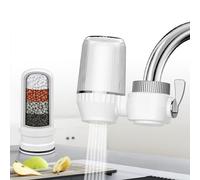 Tengtengshangpu Système de Filtration D'Eau Avancé Pour Robinet - Purificateur D'Eau Par Microfiltration Pour Robinet de Cuisine - Ensemble de Filtration D'Eau Hauterformance Poure Eau Potable Propr