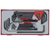 Tengtools TTHT28 Set de 28 Clés Allen - 265 x 142 x 50mm