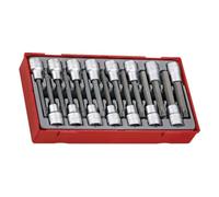 Teng Tools Jeu de douilles 1/2" TTTXH15 – 15 pièces embouts TX longs 100 mm (4–16 mm)