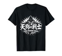 Tengu Energie Guerrier Yokai Japonais Art Kanji T-Shirt
