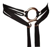 TENGWA Ceinture Médiévale Renaissance Robe Medievale Femme Noir 105 cm Médiéval Vikings Accessoire de Sorcière Vintage Ajustable Idéal pour Carnavals Cosplay et Halloween