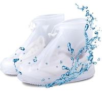 TENGWA Couvre Chaussure Impermeable 41-42 Sur Chaussure Imperméable PVC Réutilisable Surbottles Pluie Antidérapant Convient pour Jours de Pluie Neige voyages Activités Chemins Boueux