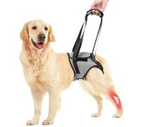 TENGWA Harnais Chien Harnais de Levage Réglable Harnaiss pour Chien Gris 10-20KG Harnaiss de Levage pour Chiens Convient aux Chiens Âgés Blessés Ou Handicapés en Rééducation