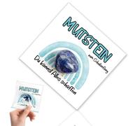 TENGWA Inscription des Enfants à L'école Porte-Bonheur Bleu 2,8cm Petit Cadeau Pierre Naturelle avec Coffret Cadeau Encouragez Les Enfants Donner du Courage Cadeau pour écolier Souvenir