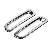 TengXiCLP 2 pièces de couvre-phare antibrouillard arrière pour Vitara 2016-2018, moulure en ABS chromé avec support adhésif, garniture de lampe de protection résistante aux rayures