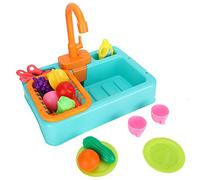 TengXiCLP Baignoire de Douche Automatique pour Oiseaux de Salle de Bain pour perroquets, Baignoire multifonctionnelle pour Oiseaux de Compagnie avec Accessoires de Jouets, boîte de Douche (Bleue)