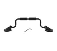 TengXiCLP Chargeur de Kayak sur roulettes à Angles réglables, Support de Levage de Kayak pour Barre de Toit, Support à Ventouse à Installation Rapide avec Rembourrage en Mousse pour Le (Noire)