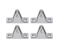 TengXiCLP Charnière de Pont pour Bateau, matériel de Montage supérieur en Acier Inoxydable 316, 4 charnières de Pont de qualité Marine avec résistance, Accessoires Fixes d'auvent Robustes