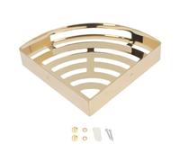 TengXiCLP Corner Shower Shelves, Wall Mounted Stainless Steel Bathroom Organizer, Triangular Storage Shelf with Rustproof 304 Steel, Space Saving Design for Shower Toilet Dorm Kitchen (Couche Unique)