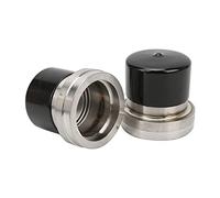 TengXiCLP Kit d'outils de Lubrification en Acier Inoxydable 2 pièces 2,441 Pouces, Remplacement de remorque, Outil de Lubrification de roulement pour la Plupart des Roues de remorque de