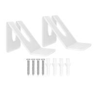 TengXiCLP Lot de 2 Supports de Rangement pour pagaies de Kayak, Support Mural pour pagaies de Bateau, présentoir de rames Peu encombrant avec vis et Tubes d'expansion, Support Mural en