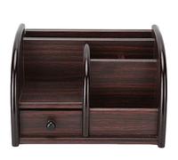 TengXiCLP Rangement en bois pour outils de horlogerie, organisateur d’outils de réparation de montres, boîte de rangement en bois à plusieurs compartiments avec tiroir pour horlogers,