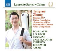 Tengyue Zhang – Guitar Laureate Recital – Laureate Series (NAXOS)