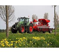 TengYuer DIY Bricolage Diamond Painting Kits, Tracteur 5D Peinture Diamant Artisanat Strass Point Croix Painting Kit Complet pour Adultes, Enfants, Décoration Intérieur Square Drill, 60x80cm