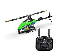 TENIREALX YUXIANG F180V2 Hélicoptère RC 2,4 GHz 6 canaux à entraînement direct double sans balais 6 axes Gyro Télécommande Hélicoptère 3D/6G Stunt Modes de vol Écran LCD RTF Jouet pour adultes