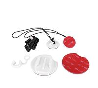 Tenlacum 8Pcs Surfboard Surf Fixer Mount Kit Pack de Longes FCS Surfboard Caoutchouc de Verrouillage enfichable pour Gopro Hero 2/3/3+/4 Caméra