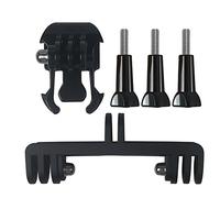 Tenlacum double Flash Bracket Support trépied avec vis de 3 pcs Long et boucle à dégagement rapide pour GoPro SJCAM Xiaomi Yi Caméra d'action et sous l'eau lumière LED