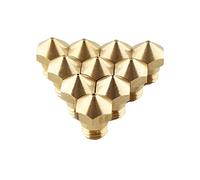 Tenlacum Lot de 10 buses d'extrusion MK10 M7 pour imprimante 3D Wanhao Dupicator D4/I3/Dremel Makerbot 5 tailles différentes 0,2 mm, 0,3 mm, 0,4 mm, 0,6 mm, 0,8 mm (2 pièces de chaque taille)