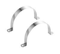 Tenlacum Lot de 2 colliers de serrage à clipser en forme de U (100 mm)