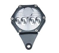 Tenlacum Porte-vignette étanche en alliage de métal pour moto et scooter